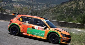 Scattolon nella prima frazione mette le ali alla Skoda Fabia R5.