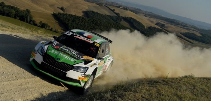 La Skoda erreffe di Consani sulle speciali Aretine.