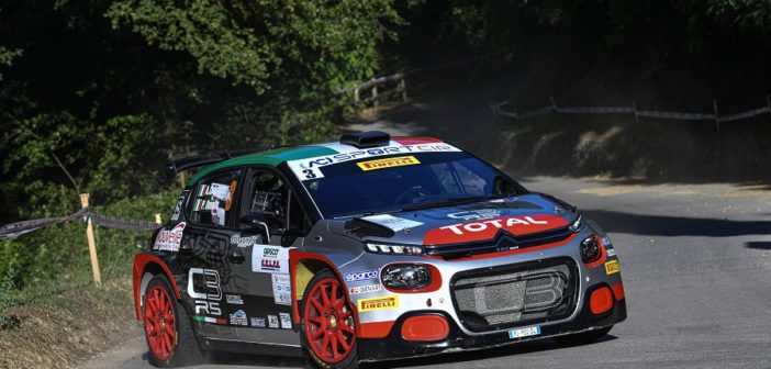 Crugnola sulle strade della Garfagnana mette le ali alla Citroen C3