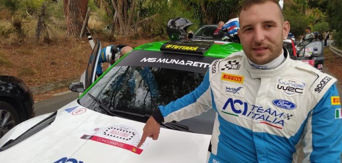 Pollara sulle strada di casa ritorna al volante di una R5