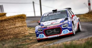 La Citroen C3 R5 di Bonato lanciata verso la tripletta stagionale.