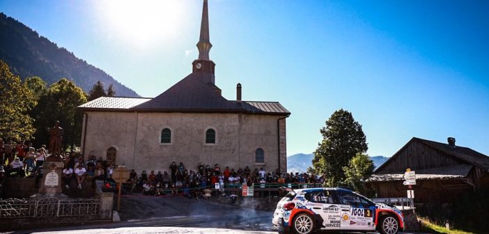 Yoann Bonato nel suo trionfo sulle strade del Mont Blanc.