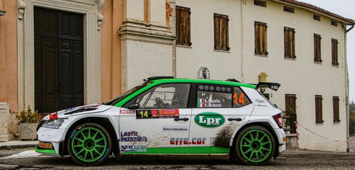 Andrea Carella la medaglia d'argento del campionato italiano WRC