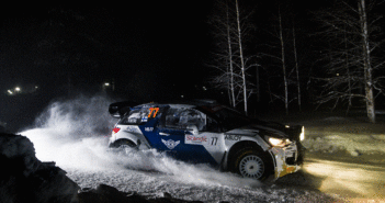 Bottas guest stars negli ultimi anni del Artic Rally.