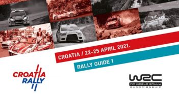 Il manifesto della Cruazia WRC.