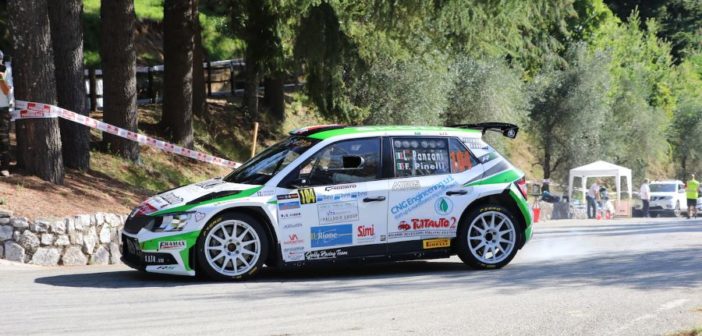 Luca Pamzani uno dei grandi protagonisti dei rally toscani