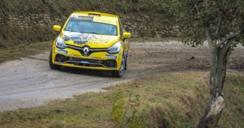 Ivan Paire durante l'ultima edizione del Rally Trofeo delle Merende.