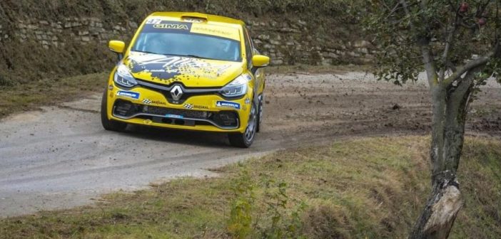 Ivan Paire durante l'ultima edizione del Rally Trofeo delle Merende.