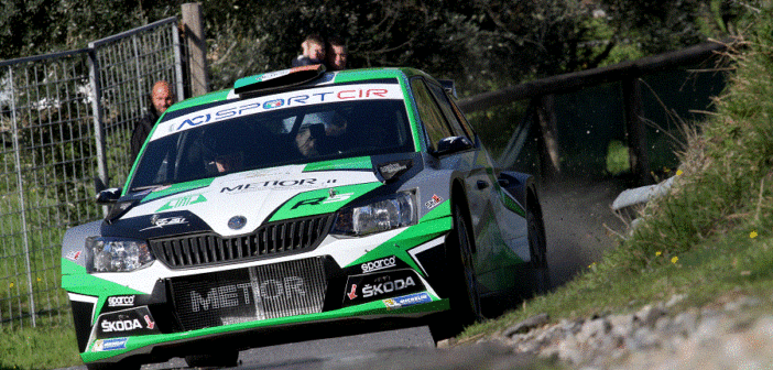 Breen sulle strade del Ciocco 2019.