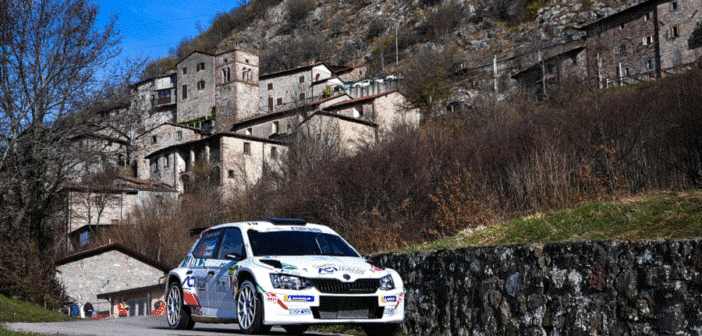 Fabio Andolfi impressiona sulle strade della Garfagnana.