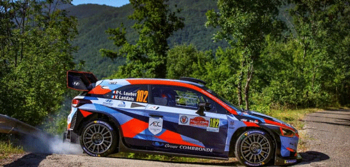 PL Loubet guest star con la i20 WRC Plus al Roma Capitale 2020