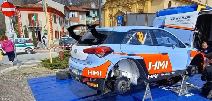 Il service HMI al test di Monteu Roero.