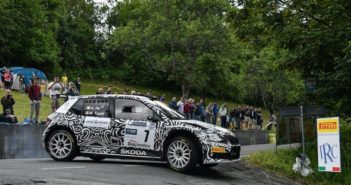 I vincitori dell'edizione 2019 del Rally del Taro, Re e Turati.