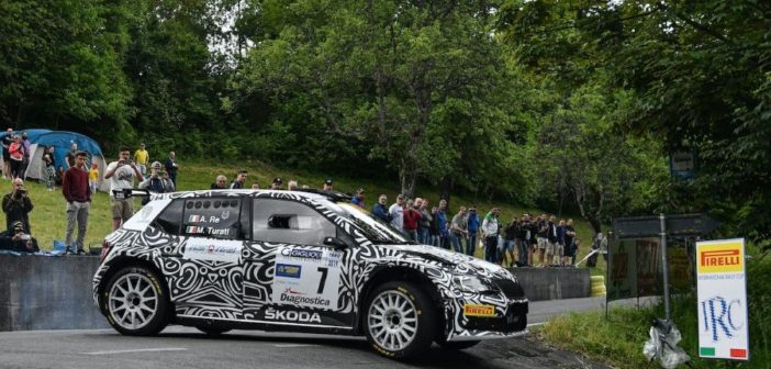 I vincitori dell'edizione 2019 del Rally del Taro, Re e Turati.