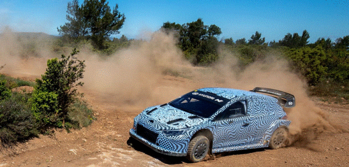 La nuova arma della Hyundai nel primo test sulla terra.