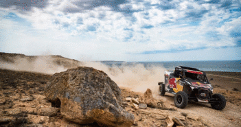 Il buggy T3 della Gutierrez nel deserto Kazako