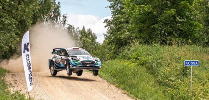 La Fiesta WRC+ si prepara sulle veloci speciali Estoni.