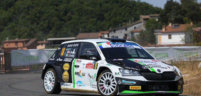 La Fabia Evo by Delta rally porta in trionfo Basso nuovo re di Roma.