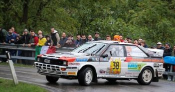 Nell'immagine il compianto Christof Klausner, sulle strade di Rallylegend.