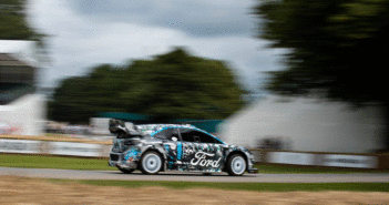 La Ford Puma una delle tre rally1 che andranno a sfidarsi nel 2022.