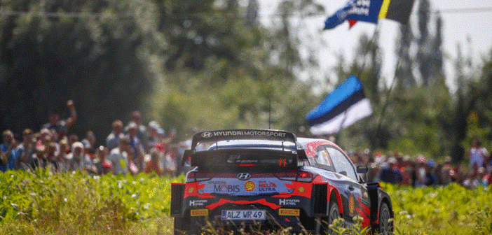 La Hyundai di Neuville incanta un pubblico Belga e non solo.