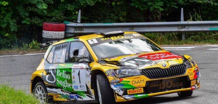 I vincitori del Rally Città di Torino, Araldo e Boero. (Foto Magnano)