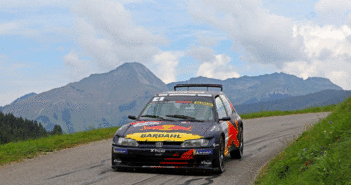 La 306 Maxi di Loeb sulle ps del Mont Blanc (Foto Julien Pixelrally)