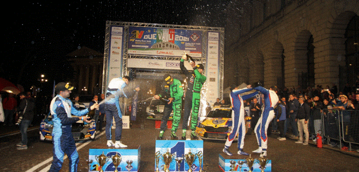 Il CIR festeggia i suoi campioni in piazza Bra ai piedi dell'Arena.