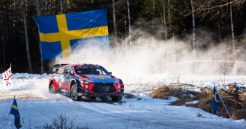 Craig Breen nella contestata edizione 2019 per la mancanza di neve.