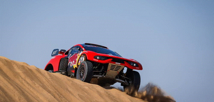 Anche oggi a cavalcare le dune è l'Hunter di Loeb.