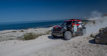 Uno degli scorci più suggestivi del rally Kazakhstan 2019.