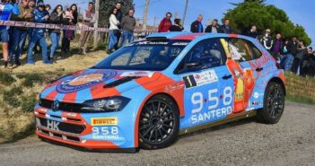 La Vw Polo R5 dei vincitori Re Floeran (Foto Gabriele Lavagnini)