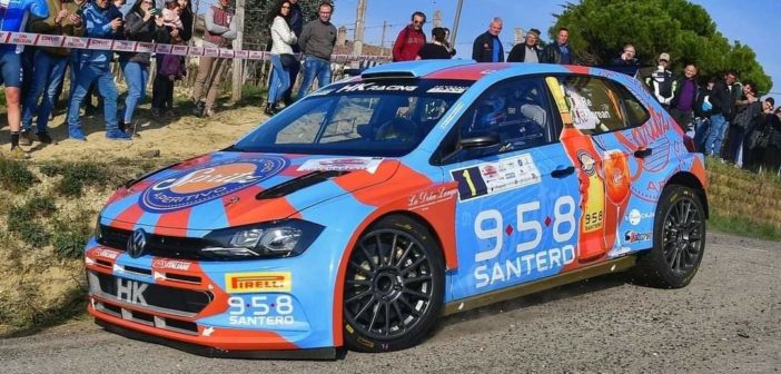 La Vw Polo R5 dei vincitori Re Floeran (Foto Gabriele Lavagnini)