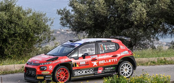 La C3 di Crugnola sulle speciali del Targa.