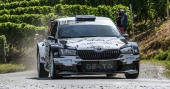 In azione Nikolay Gryazin, vincitore del Rally di Alba 2022.