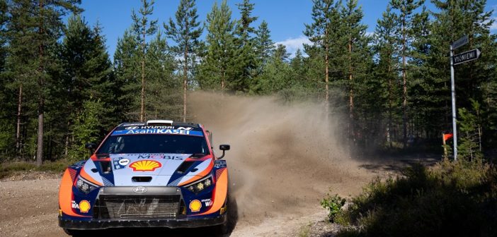 Tanak in azione sulle speciali di Finlandia