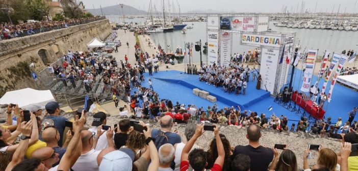 Il podio  finale di Alghero dell'ultima edizione del RIS