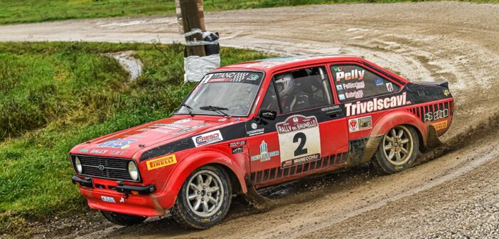 La Ford Escort RS MKII di Bruno Pelliccioni protagonista del Brunello Storico.