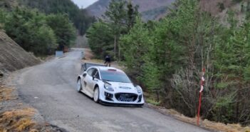 In azione la Ford Puma sulle strade francesi. (Foto Balbo)