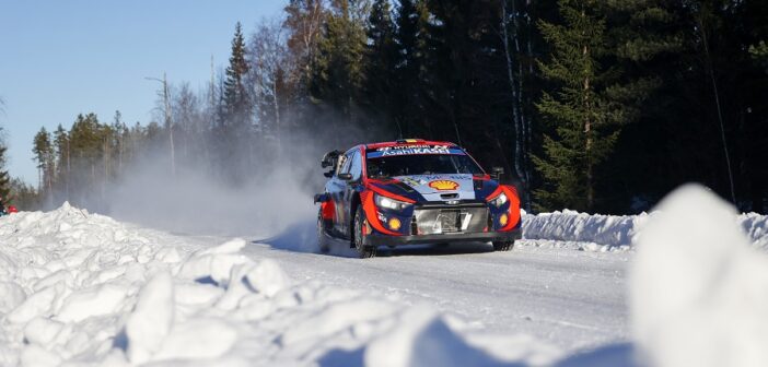 La Hyundai di Neuville il record man di velocità in ..