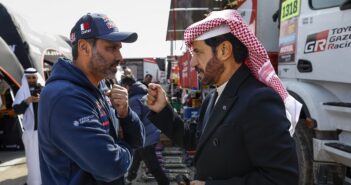 Il presidente Ben Sulayem sulla Dakar 2023