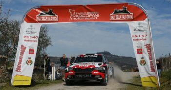 Andreucci al via dello shake down del Val D'Orcia