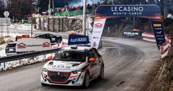 La Peugeot 208 Rally4 di Fontana al Montecarlo sul Turinì