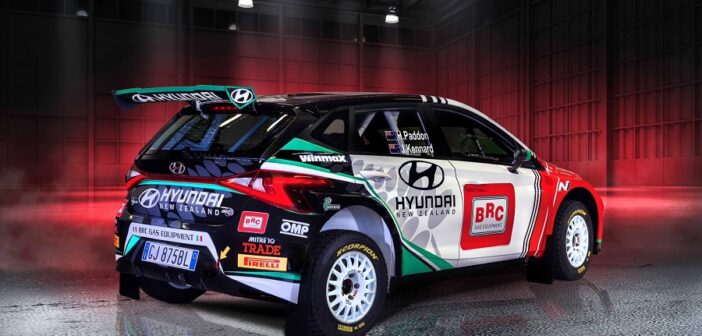 La Hyundai i20 N Rally2 by BRC di Hyden Paddon.