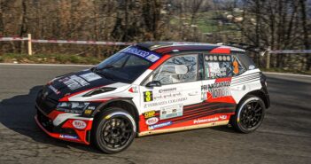 Fabio Andolfi sulle strade del Rally Ciocco 2022