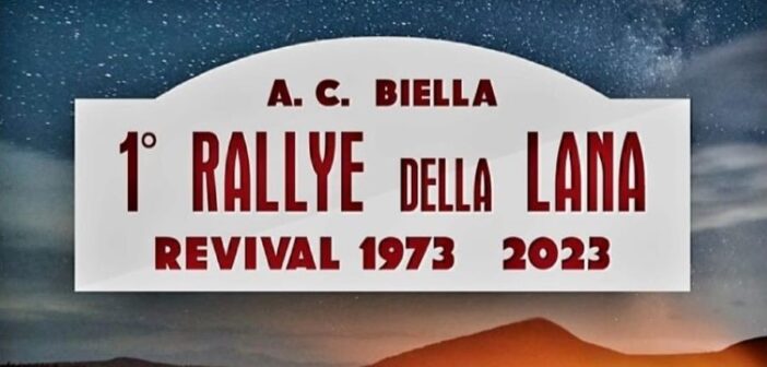 A Biella, si celebra la storia del Rallye della Lana.