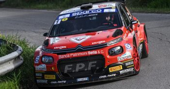 La Citroen C3 di Crugnola nello shake il migliore dei nostri nella power stage.