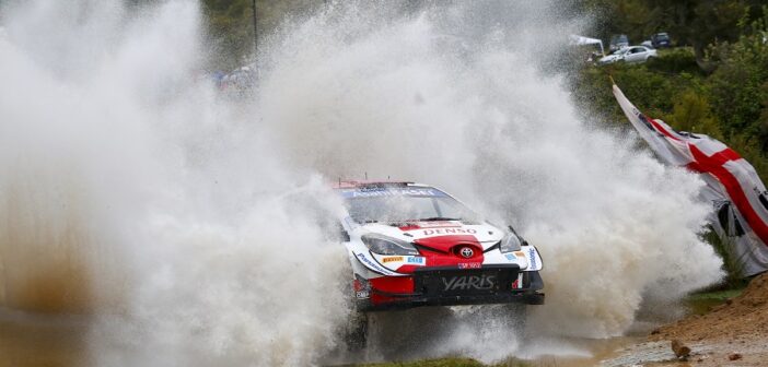 Ogier nella sua ultima vittoriosa presenza in Sardegna.