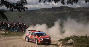 La Citroen C3 Rally2 di Rossel sulle strade del Portogallo