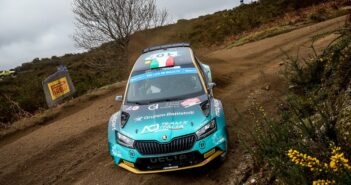 Alberto Battistolli sulle speciali di Fafe prima dello stop obbligato